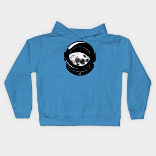 Spaceboy - Alone on the Moon Kids Hoodie